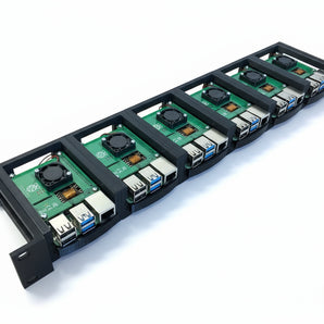 Raspberry Pi 4 1U 19 tuuman palvelintelinesarja