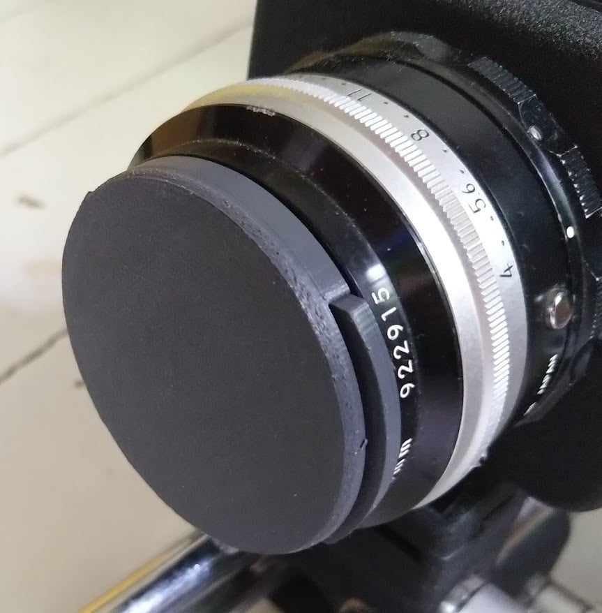 52 mm Powermos-kameran linssin suojus kierteellä