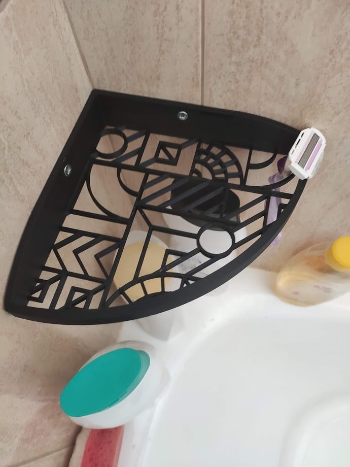 Mosaiikki kulmahylly kylpy- ja suihkuhuoneisiin 170mm