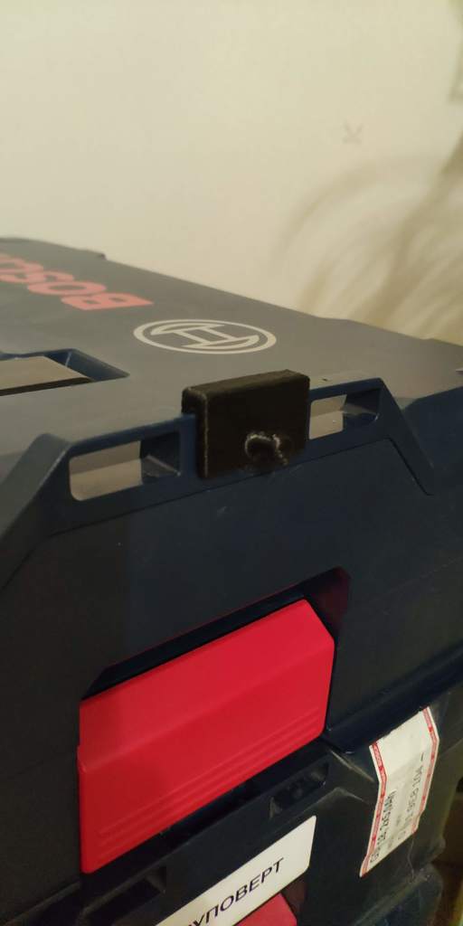 Sivukiinnike Bosch L-Boxx Toolboxiin
