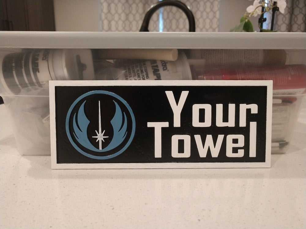 Star Wars pyyhepidike -hahmo kylpyhuoneeseen
