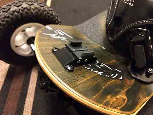 GoPro-teline Old School Skateboardille ja Longboardille
