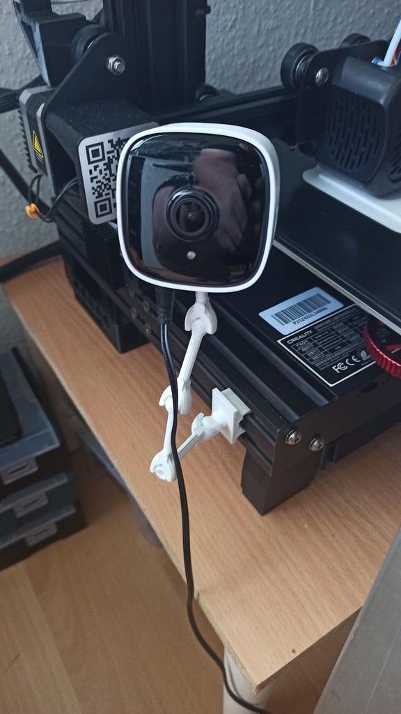 Tapo C100 kiinnitys Raspberry Pi -kamerakoteloon &amp; teline Octoprintille