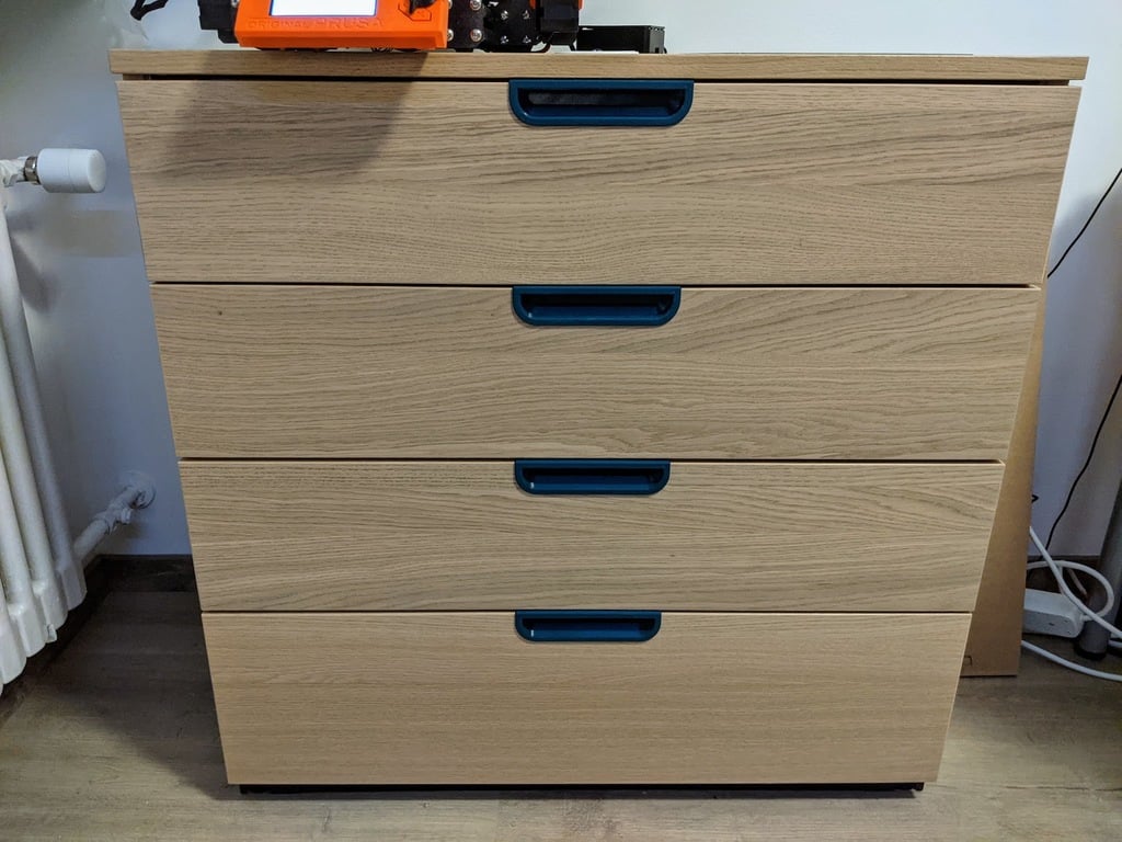 Ovi-/laatikkokahva Yhteensopiva Ikea Galantin kanssa