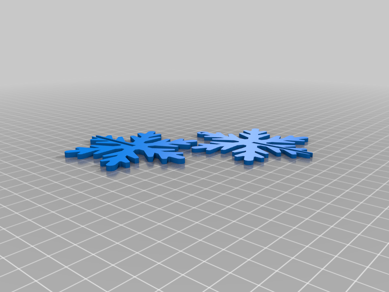 3D-lumihiutale-joulukoristeet (3 tyyppiä)