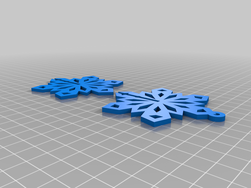 3D-lumihiutale-joulukoristeet (3 tyyppiä)