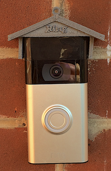 Ring Video Doorbell aurinko-/sadesuoja