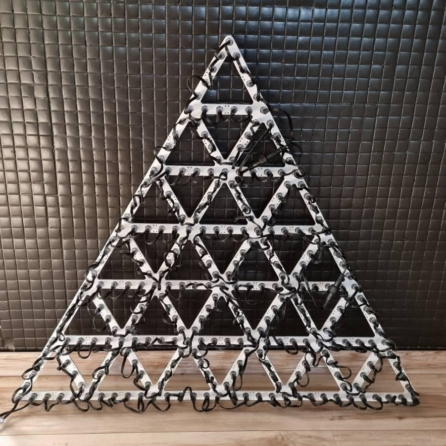WS2811 Pixel Endless Snowflake Puzzle - Skaalautuvat jouluvalot