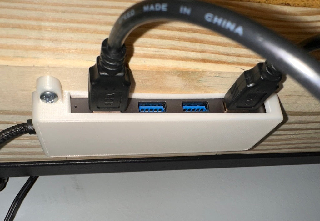 Pöytäteline Ultra Slim USB 3.0 -keskittimelle