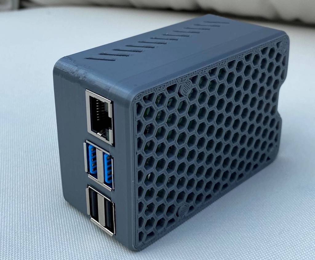Low Profile Ice Tower Cooler Case Raspberry Pi 4:lle